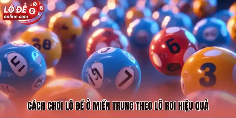 Cách chơi lô đề ở Miền Trung theo lô rơi hiệu quả